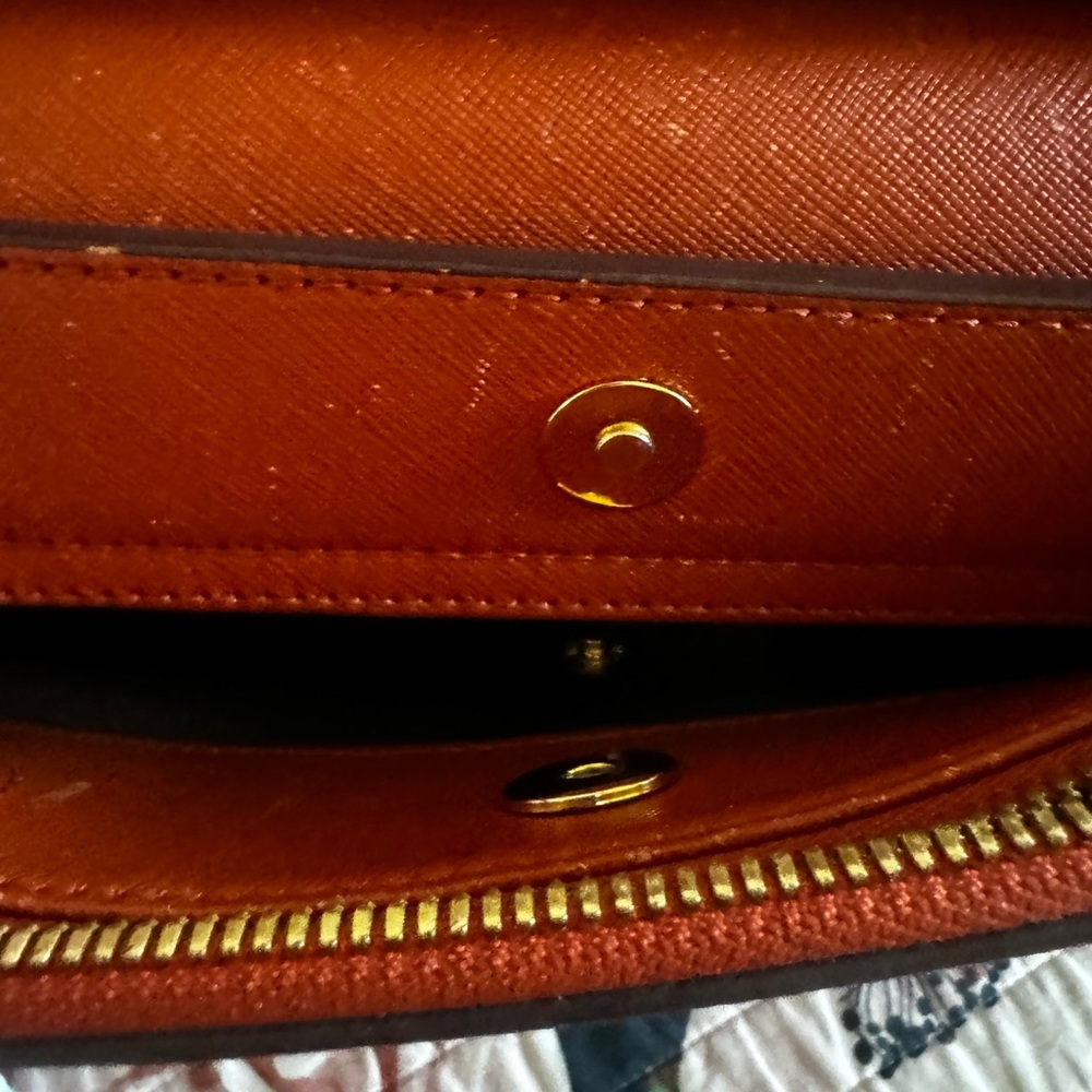 MCM Leather Satchel/ Crossbody Bag - Picture 9 of 16